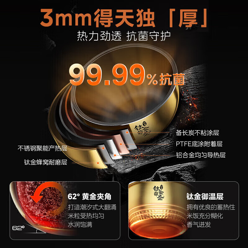 美的MB-SFB4021H电饭煲图片