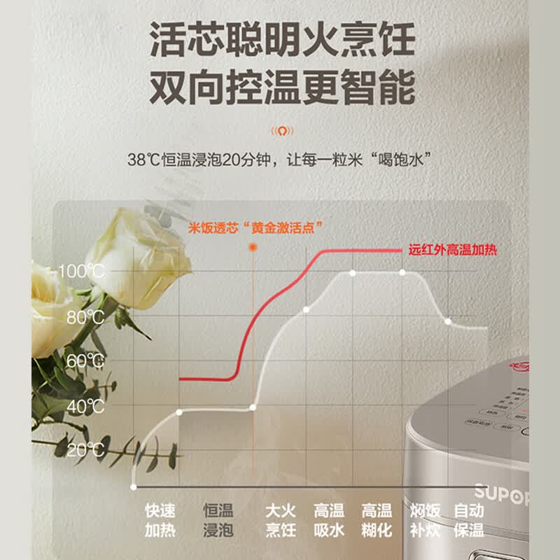 苏泊尔SF50HC82电饭煲图片