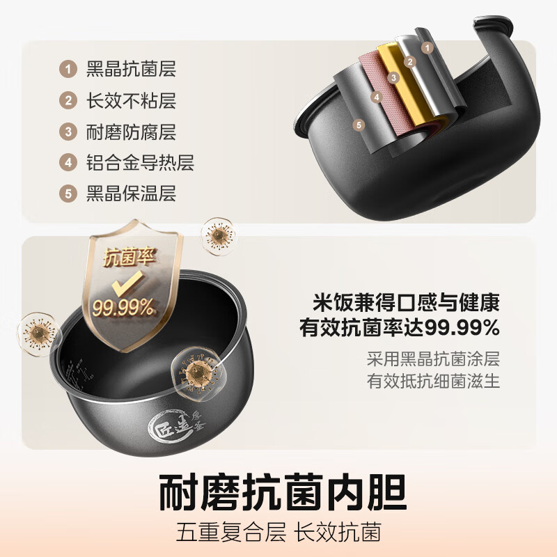 美的MB-RE418电饭煲图片