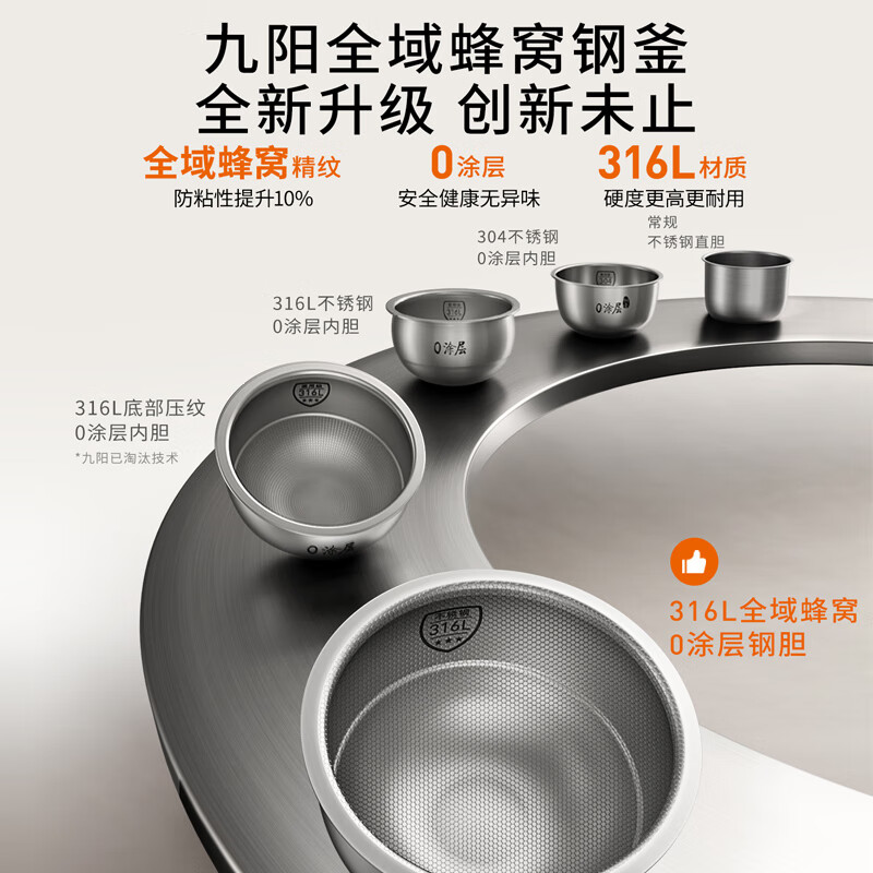 九阳F-40F560L电饭煲图片