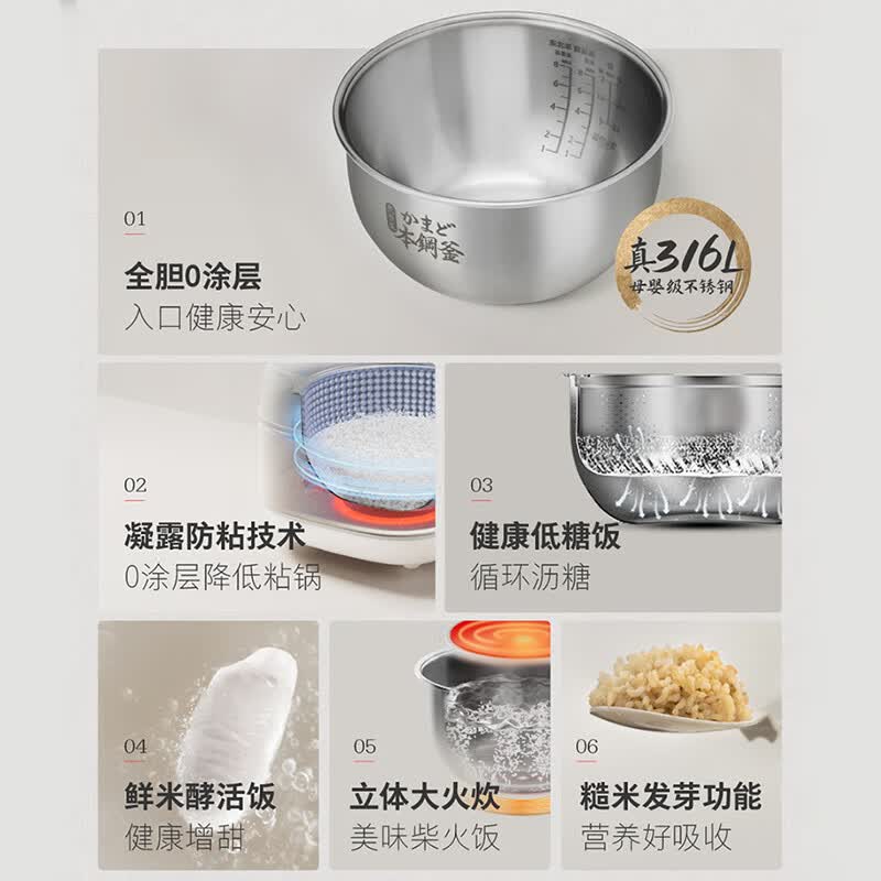东芝RC-15HOVC(W)电饭煲图片
