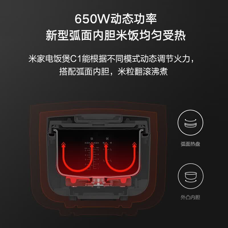 小米MDFBZ02ACM电饭煲图片