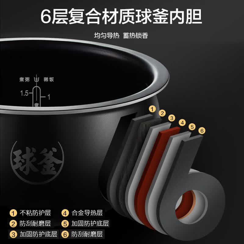 苏泊尔SF50FC576电饭煲图片