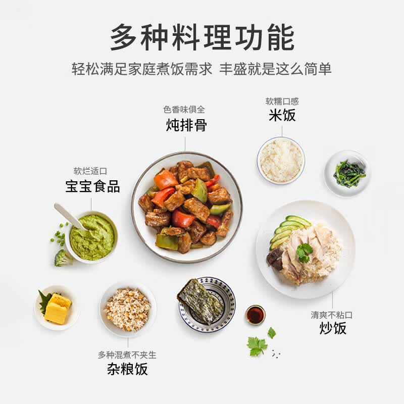 福库CRP-MHTR0311FW电饭煲图片