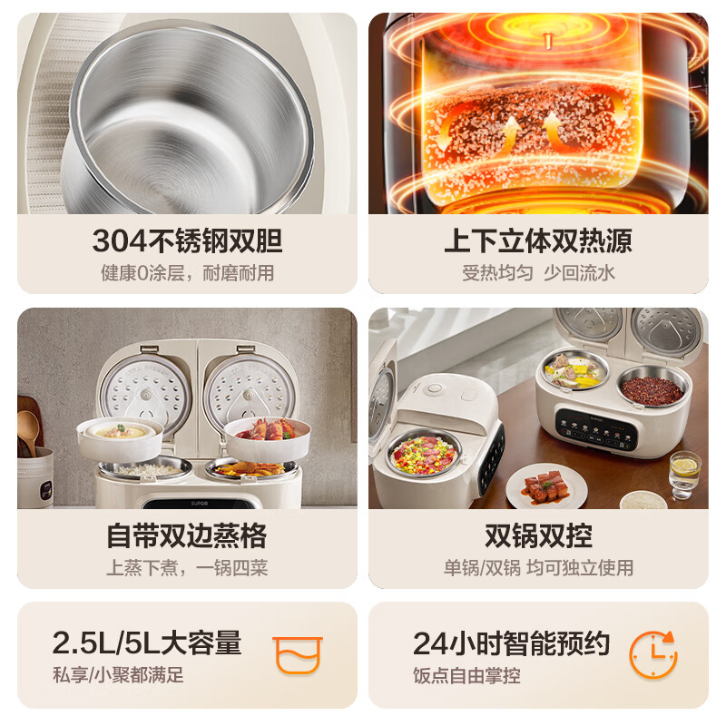 苏泊尔SF25TC1062电饭煲图片