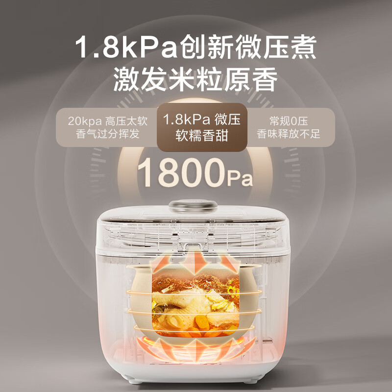 京东京造JZRC-IH4049A电饭煲图片
