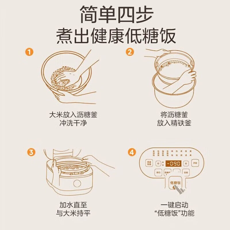 美的MB-CFB4095HL电饭煲图片