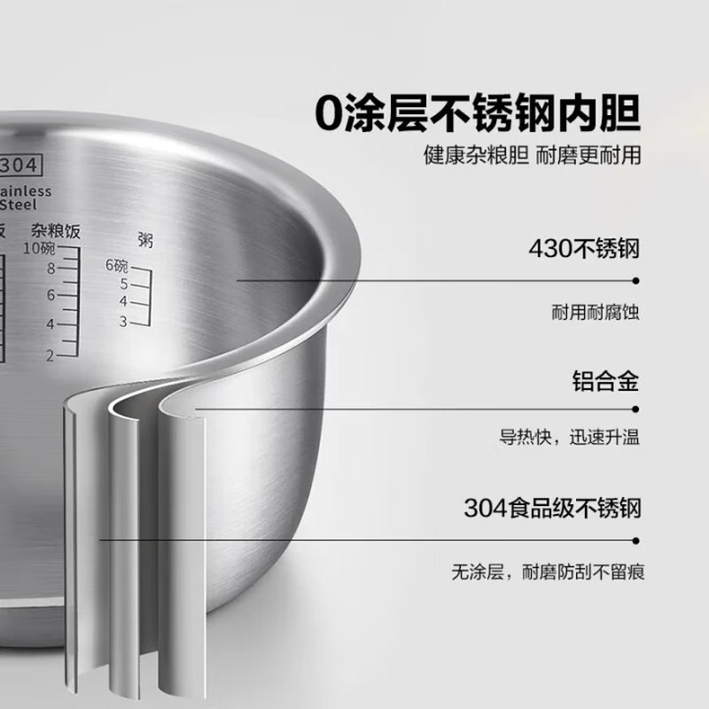 北鼎R531电饭煲图片