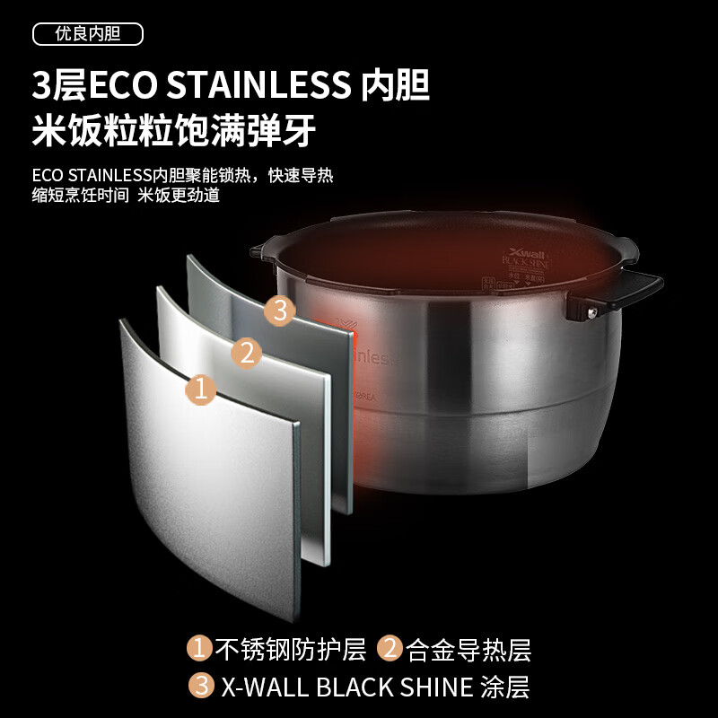 福库CRP-DHP0650FW电饭煲图片