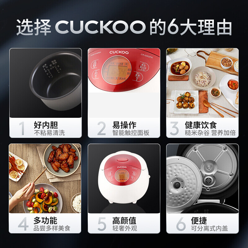 福库CR-0352FR电饭煲图片