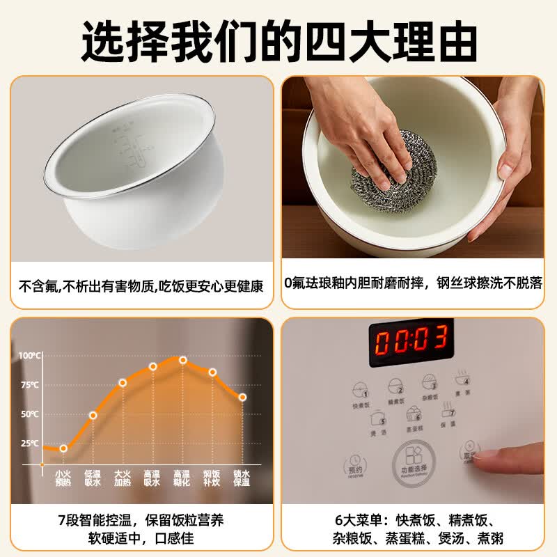 罗娅DC5电饭煲图片