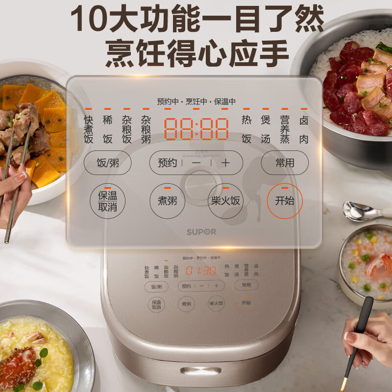 苏泊尔SF40HC4896电饭煲图片