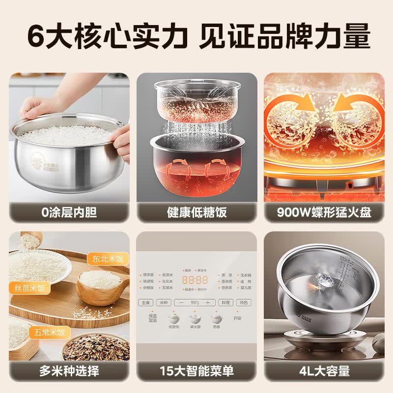 美的MB-4E07LS电饭煲图片