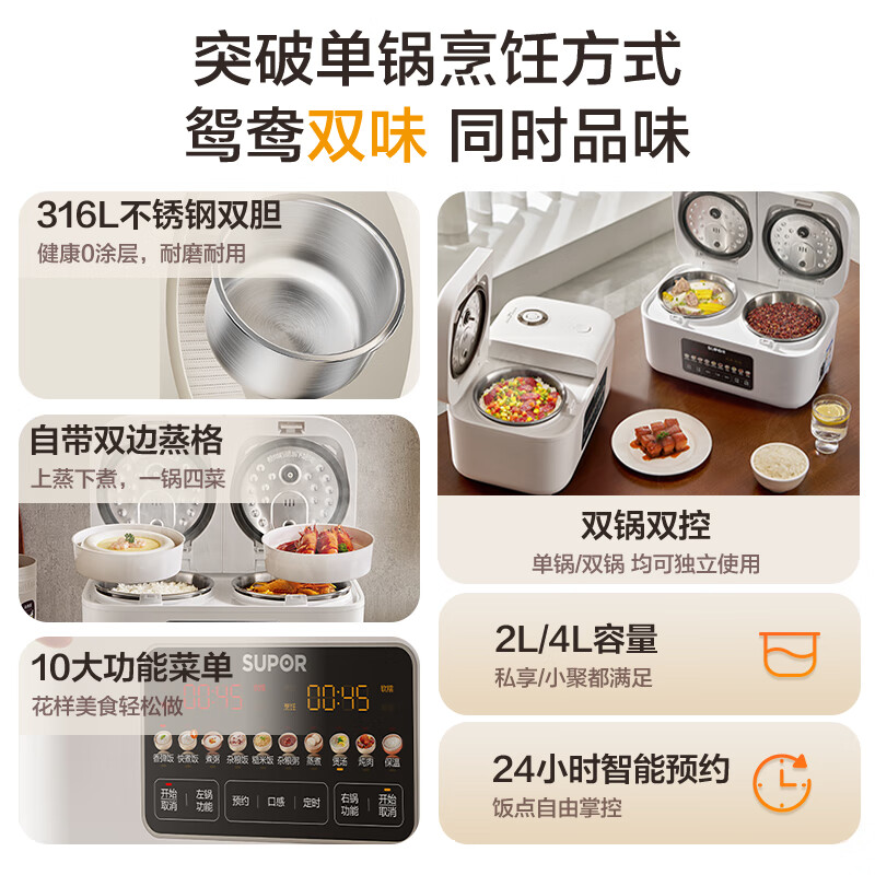 苏泊尔SF20TC801电饭煲图片