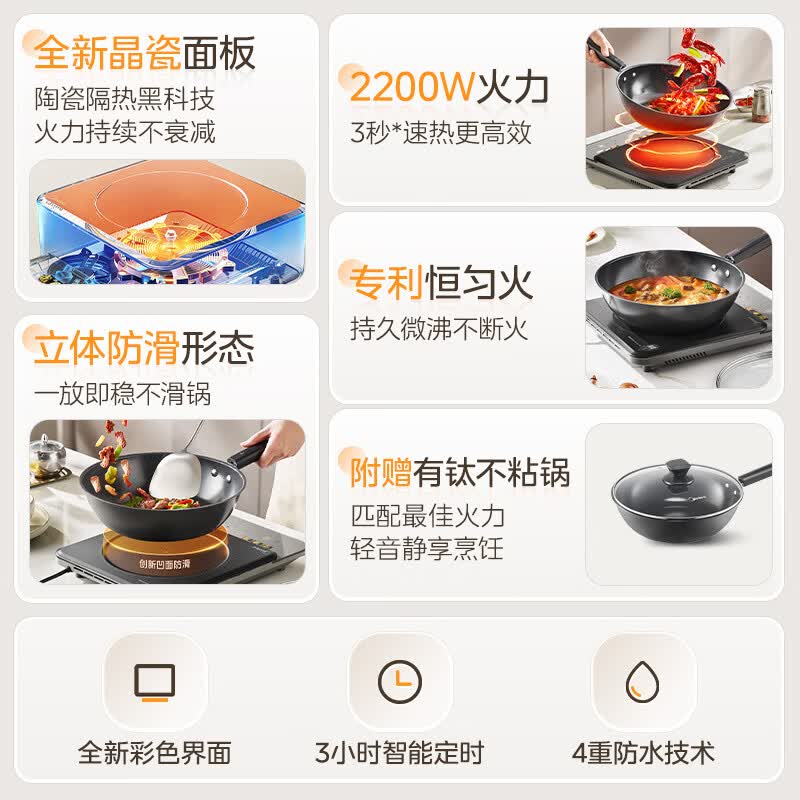 美的MC-E22B210电磁炉图片
