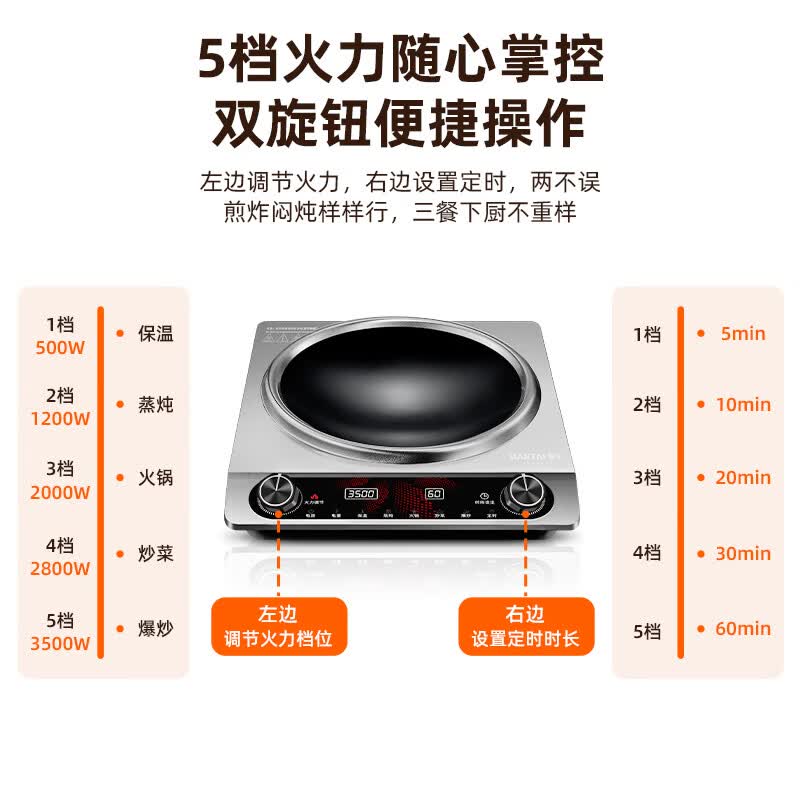 曼太MT-350S电磁炉图片
