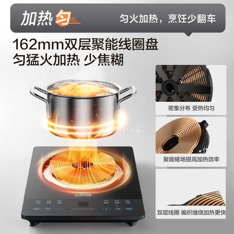 苏泊尔C22-IA626D电磁炉图片