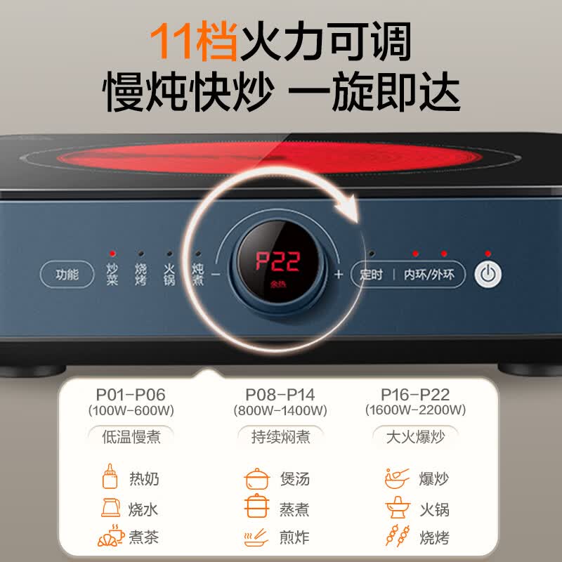 苏泊尔C22-CS12A电磁炉图片