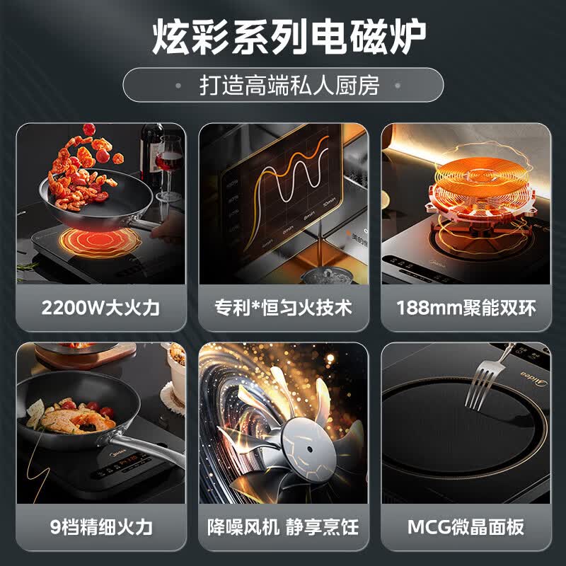 美的Micca809电磁炉图片