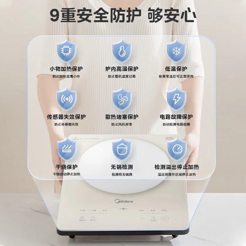美的MC-E22B23电磁炉图片