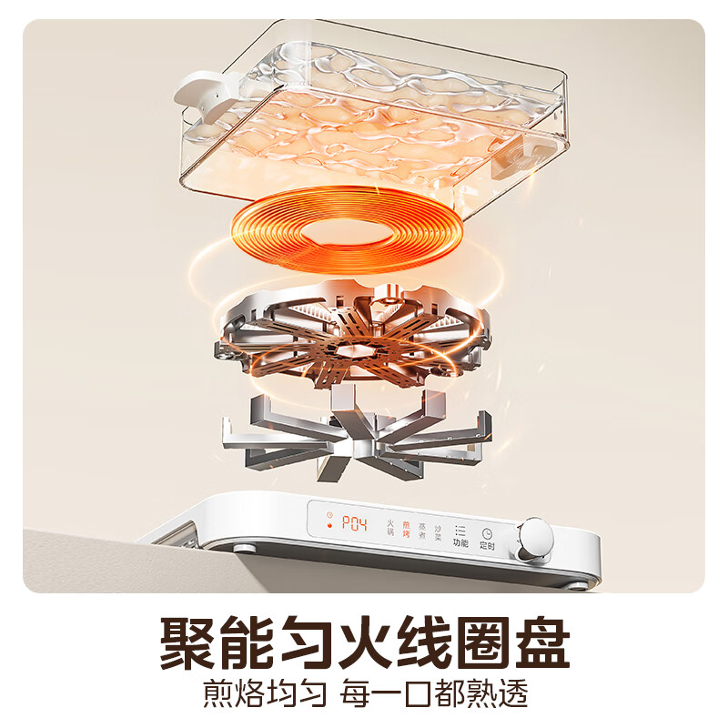 美的MC-HGE22BF09电磁炉图片