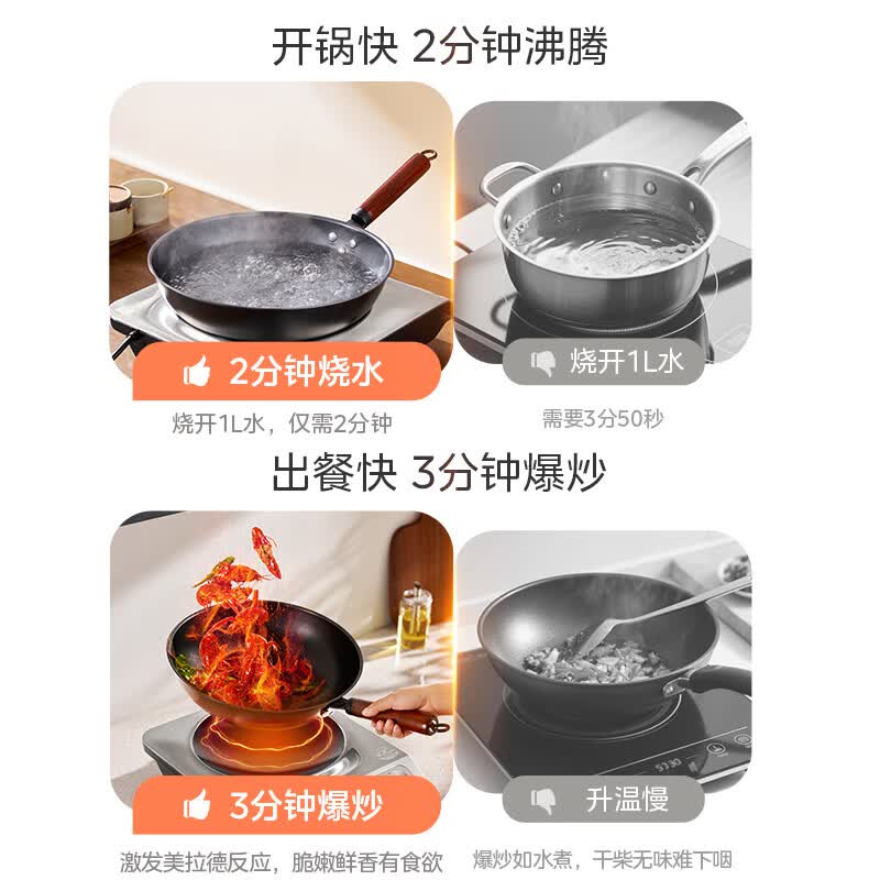 美的E35D2电磁炉图片