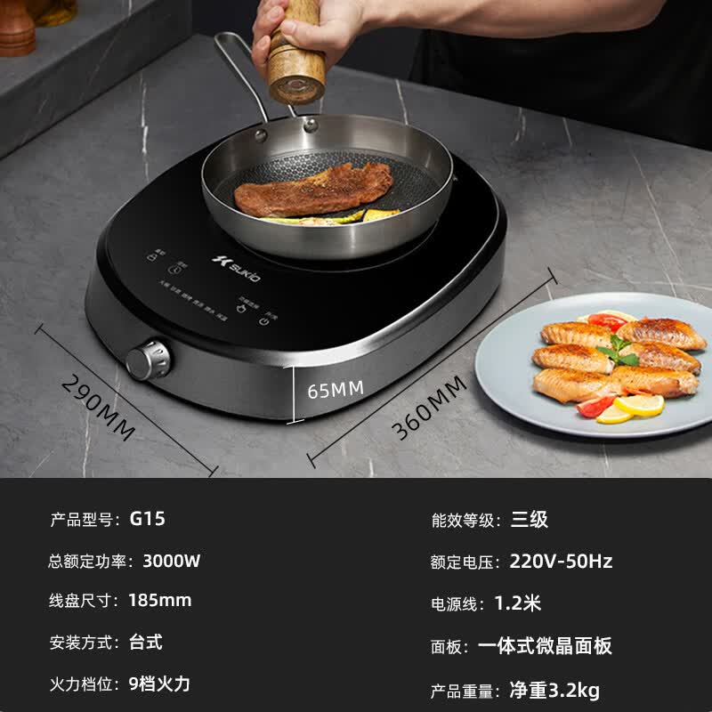 硕高SK-IH30G15电磁炉图片