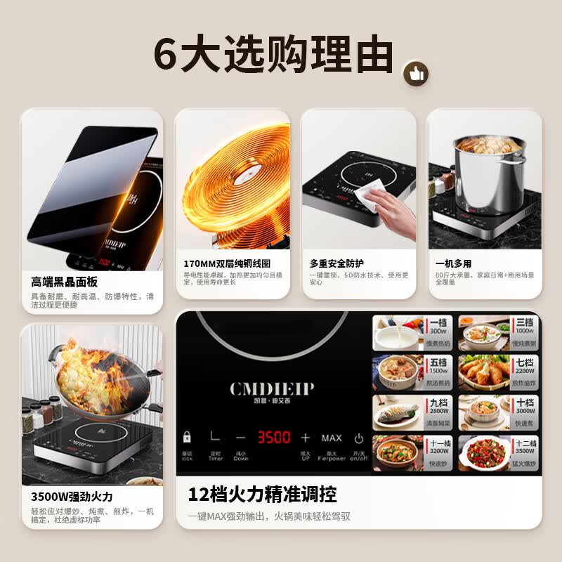 Cmdieip-KSM35AB电磁炉图片