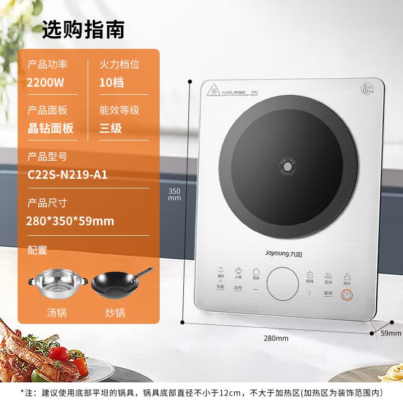 九阳C22S-N219-A1电磁炉图片