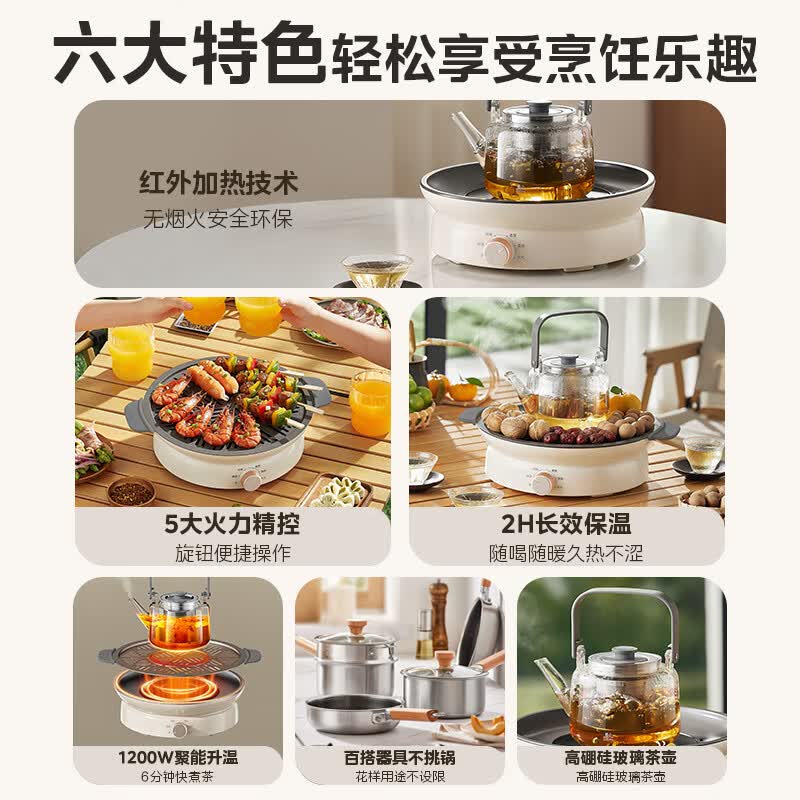 美的MC-HW12EY10电磁炉图片
