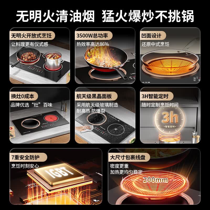 万和WZ-SZ35A电磁炉图片