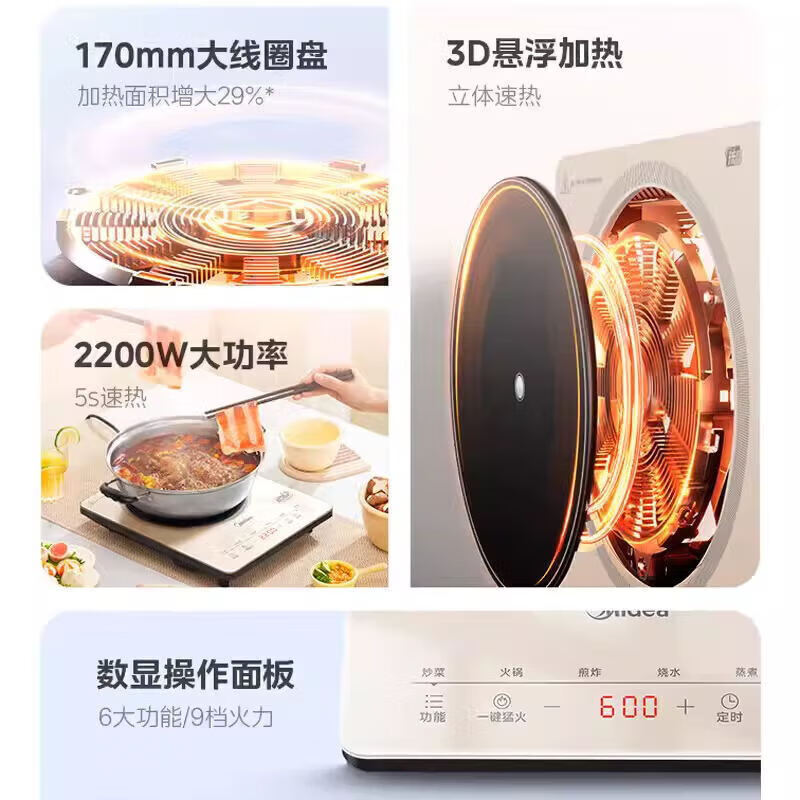 美的MC-22TA01电磁炉图片