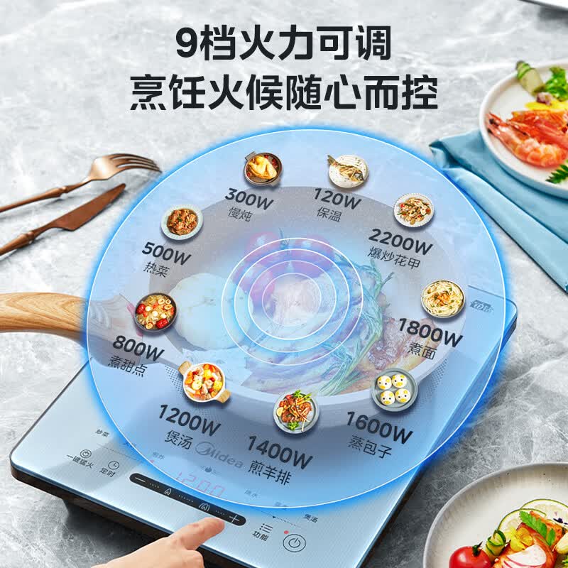 美的MC-E22B27A电磁炉图片