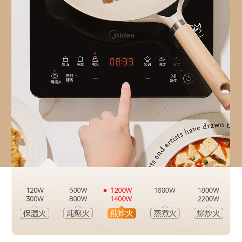 美的22RB20电磁炉图片