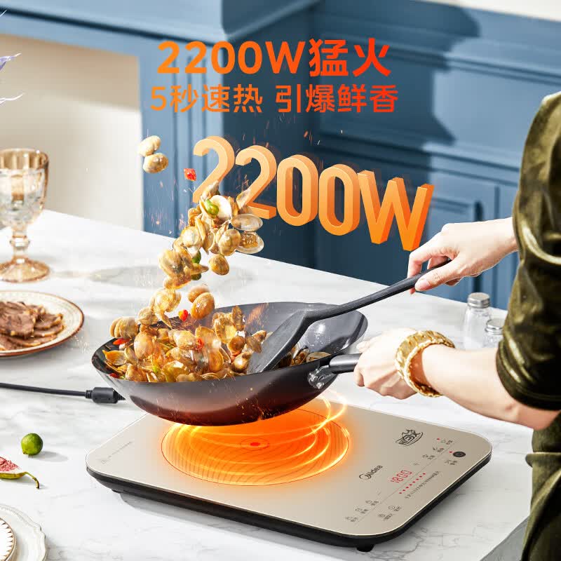 美的22RB11电磁炉图片