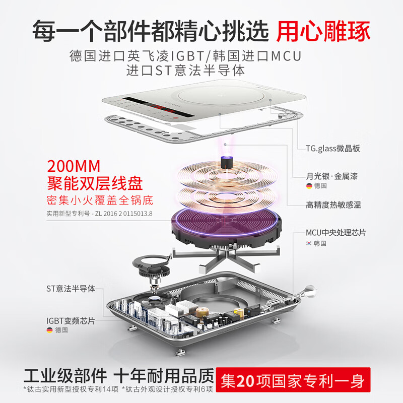 Taigroo-IC-A2103电磁炉图片