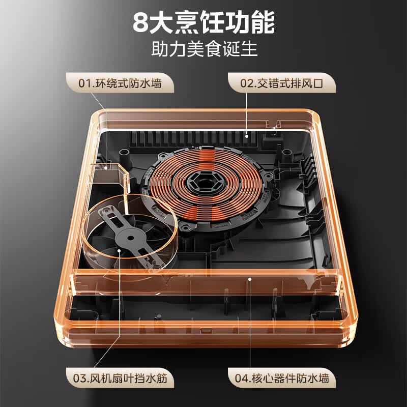 美的C21-RT21E01电磁炉图片