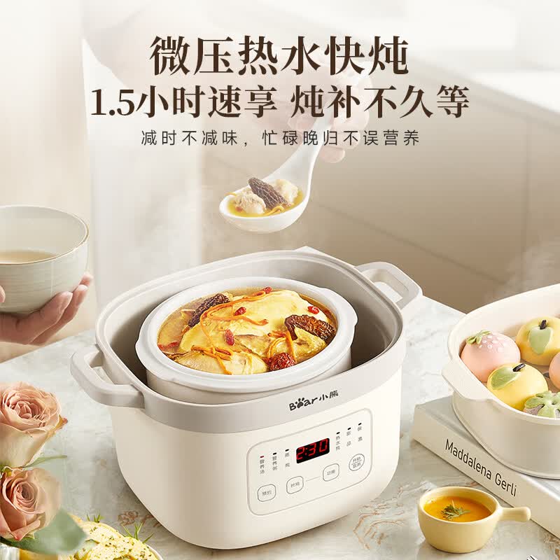 小熊DDZ-D16N8电炖锅图片