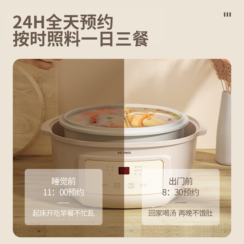 天际DGGD23A183BBW电炖锅图片