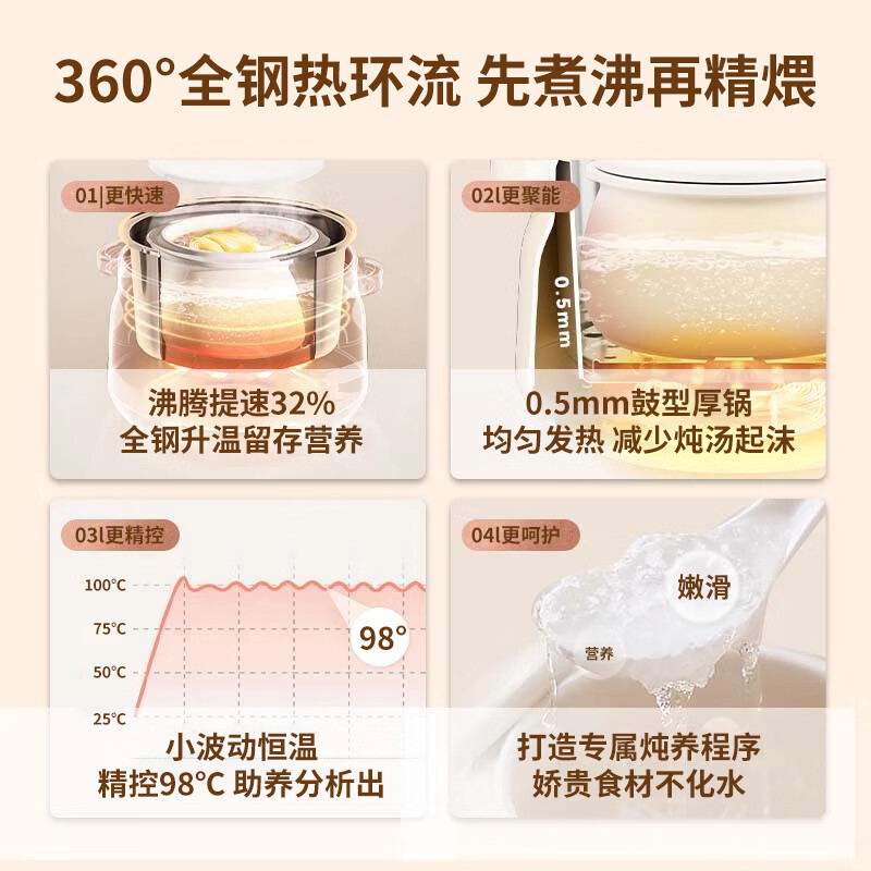 天际DGGD24A163BZDQ电炖锅图片