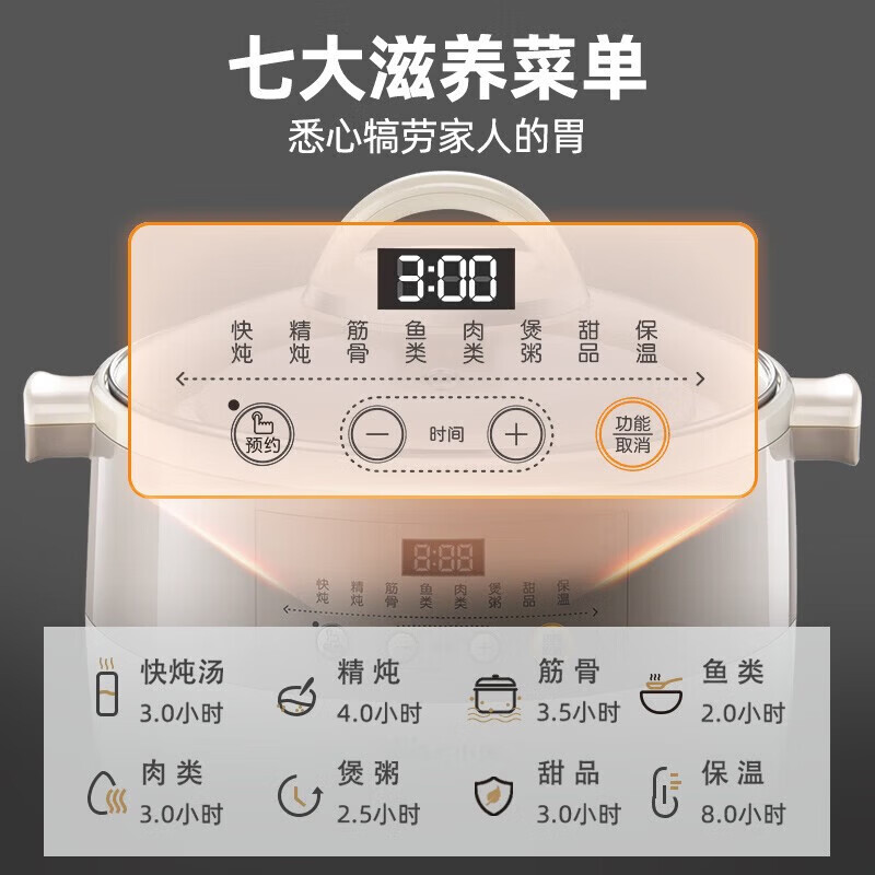 小熊DDZ-B45B2电炖锅图片