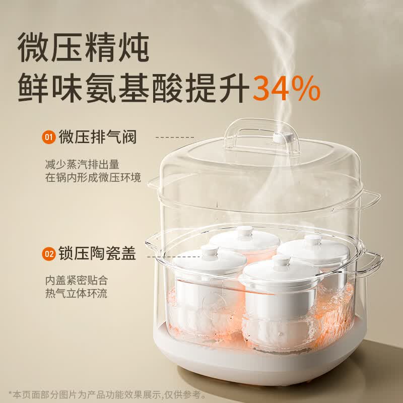 九阳DG25G-GD188L电炖锅图片