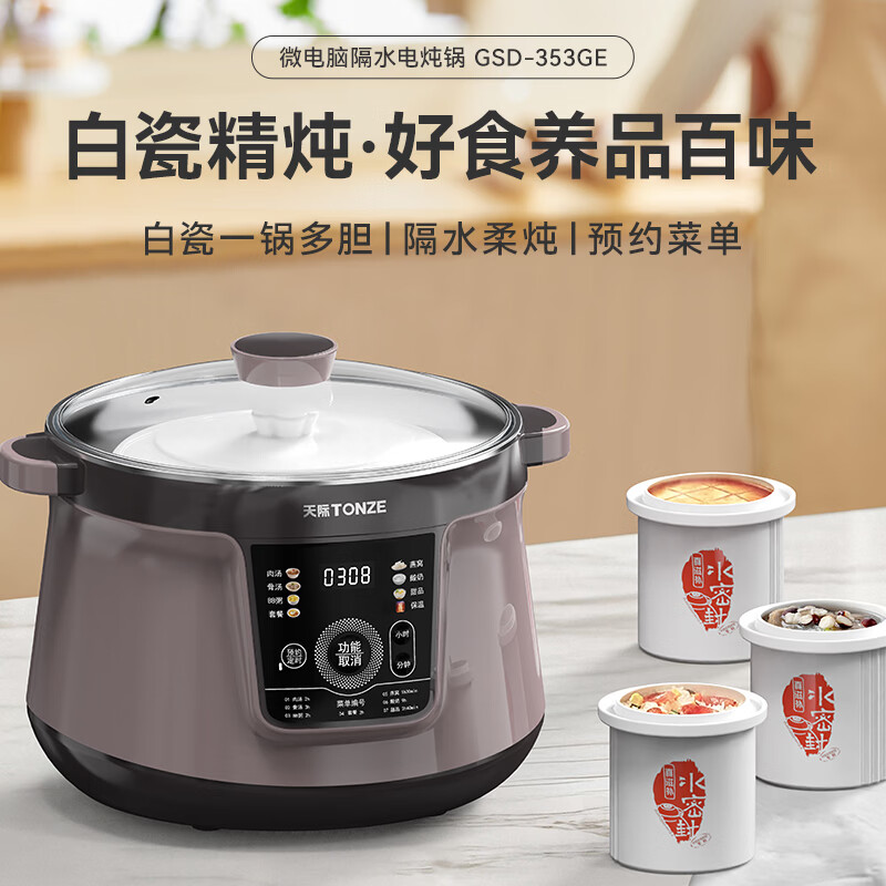 天际GSD-353GE2电炖锅图片