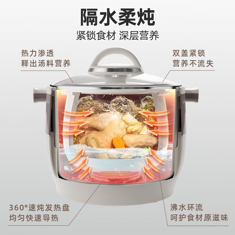 小熊DDZ-B45B2电炖锅图片