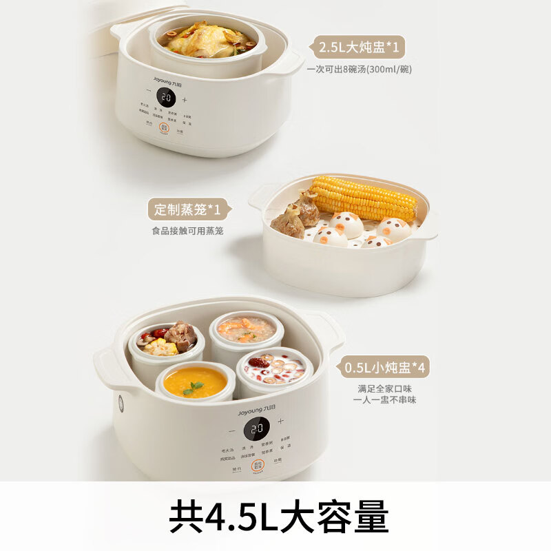 九阳DG25G-GD188电炖锅图片