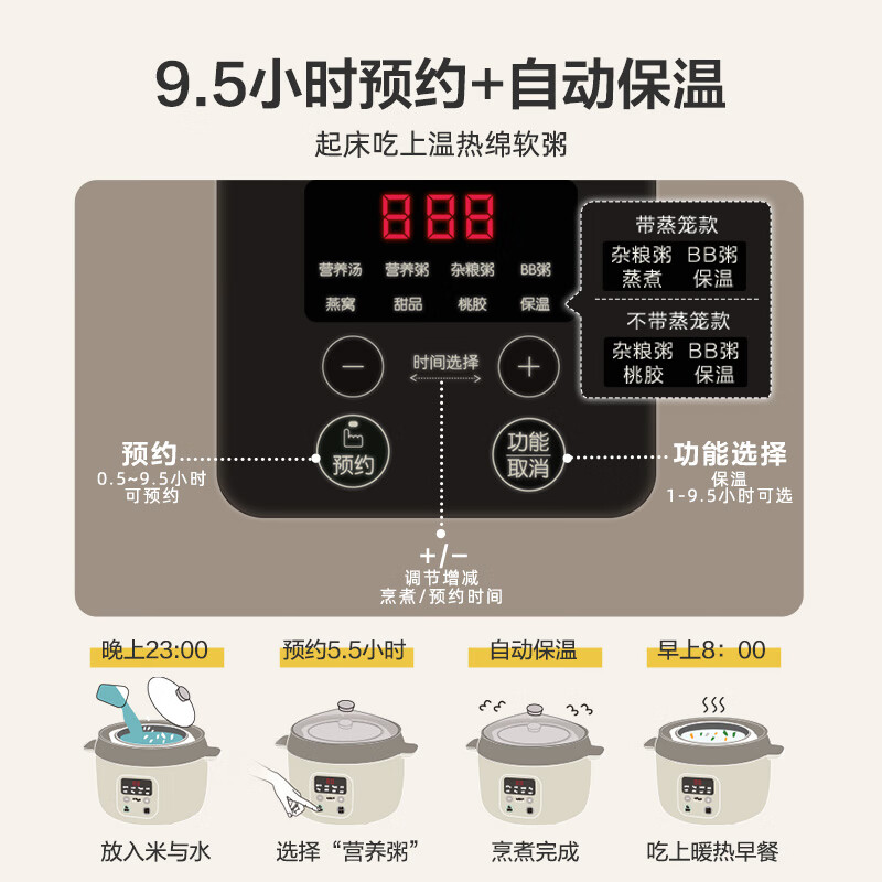 小熊DDZ-C25X6电炖锅图片
