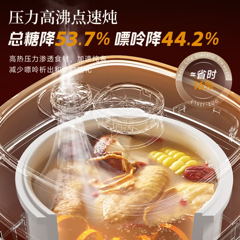 小熊DDZ-J25L3电炖锅图片