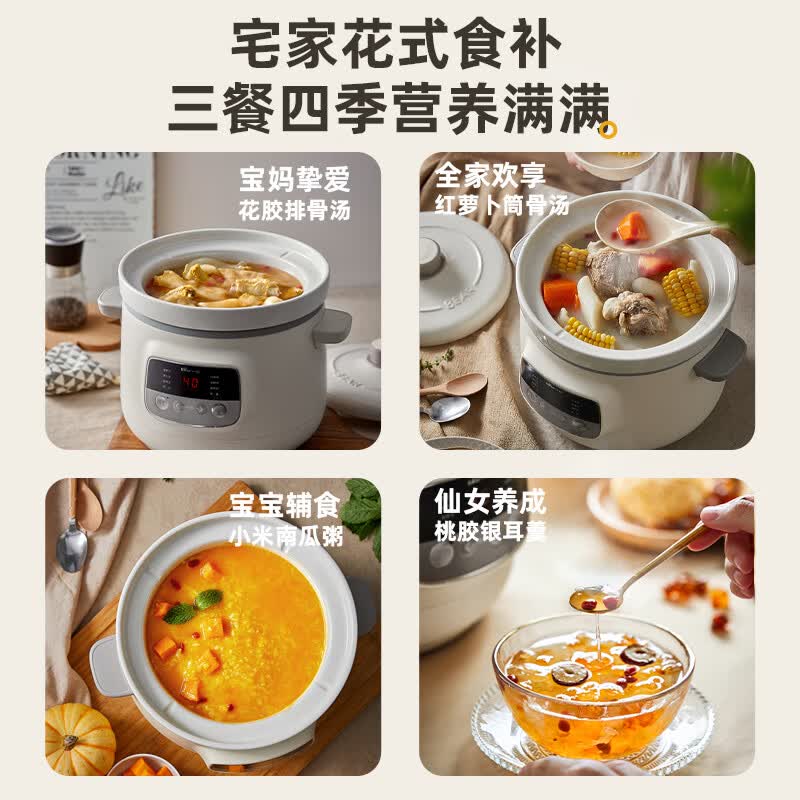 小熊DDG-D30H5电炖锅图片