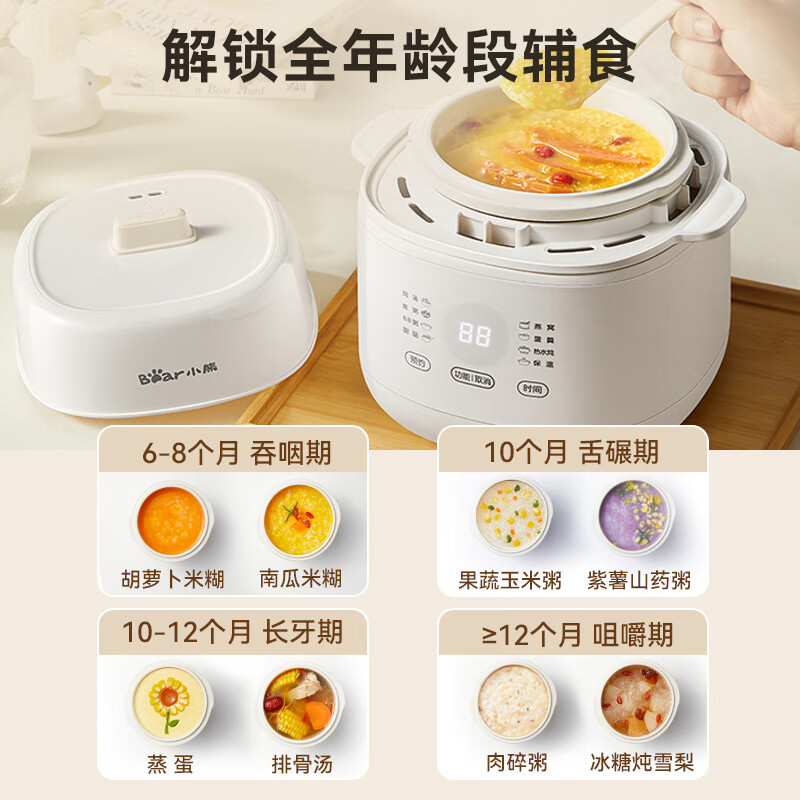 小熊DDZ-E10N1电炖锅图片