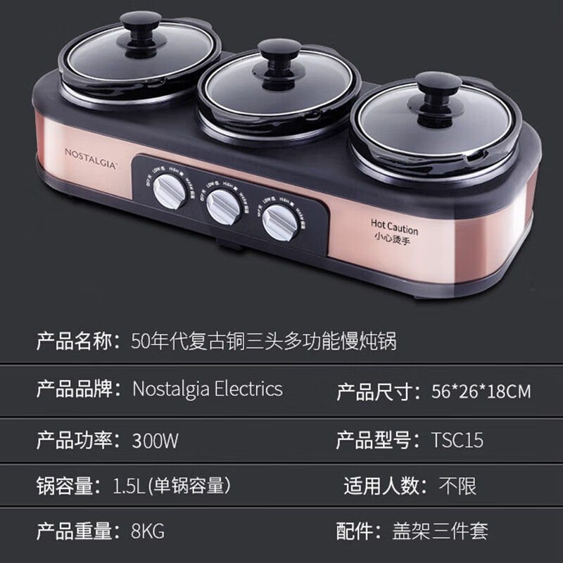 诺思得其TSC15电炖锅图片